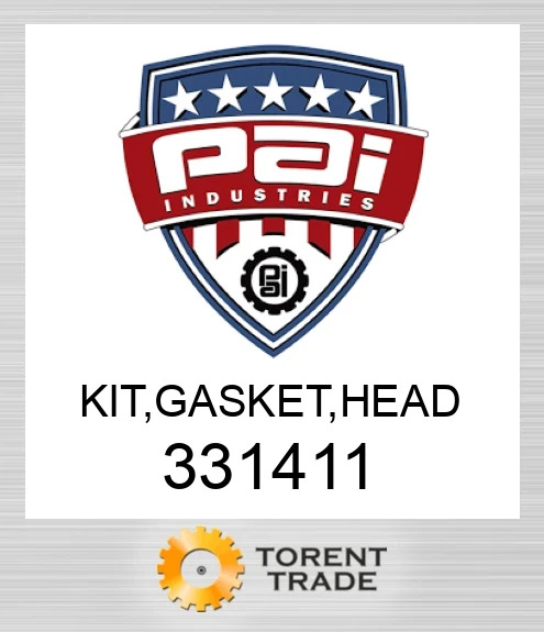 331411 Комплект, прокладка, головка PAI INDUSTRIES
