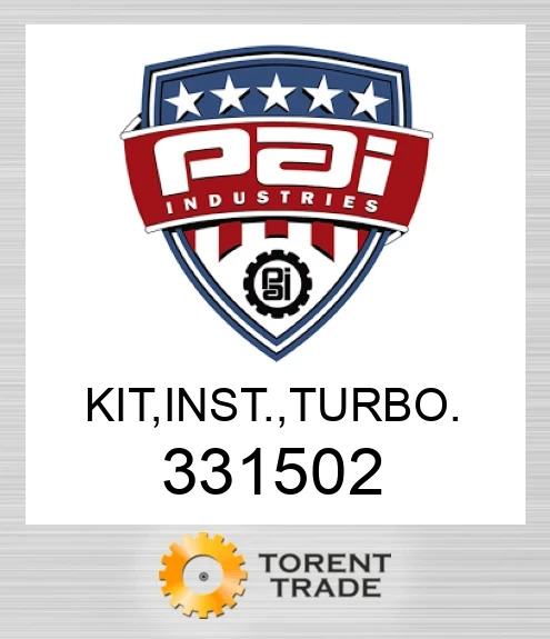 331502 Комплект, inst, turbo PAI INDUSTRIES