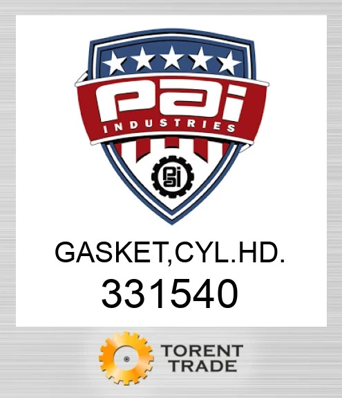 331540 Прокладка, cylhd PAI INDUSTRIES