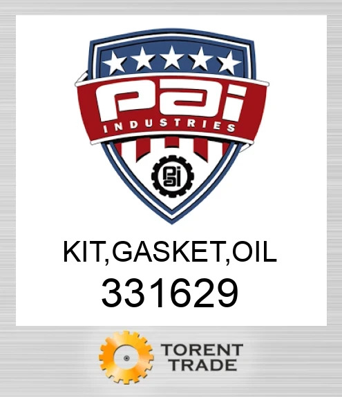 331629 Комплект, прокладка, oil PAI INDUSTRIES