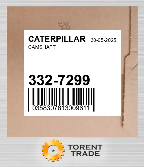 3327299 Розподільний вал CATERPILLAR NEW AFTERMARKET