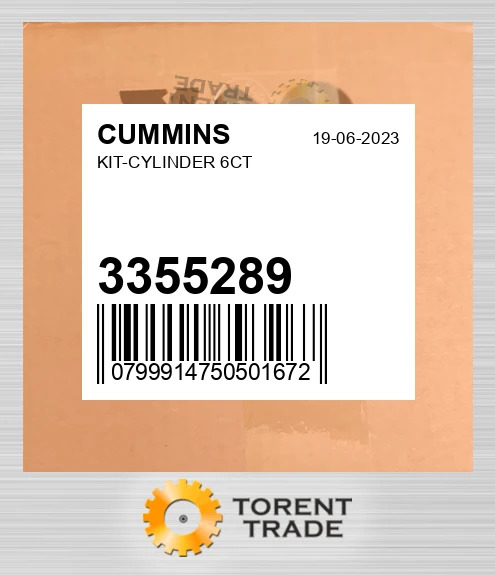 3355289 комплект-Циліндр 6CT CUMMINS NEW AFTERMARKET