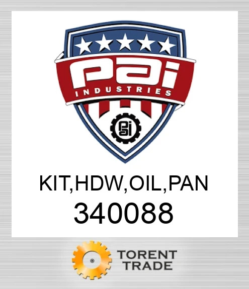 340088 Комплект, hdw, oil, pan PAI INDUSTRIES
