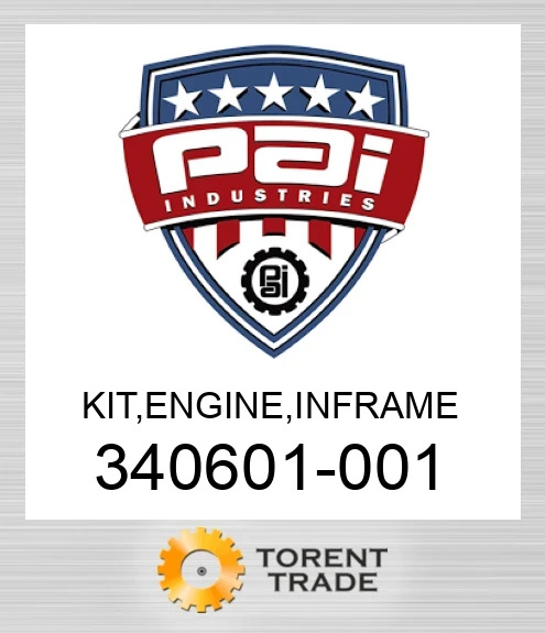 340601-001 Комплект, двигун , внутрішньорамний ремонт PAI INDUSTRIES