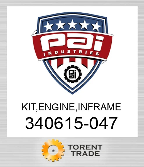 340615-047 Комплект, двигун , внутрішньорамний ремонт PAI INDUSTRIES