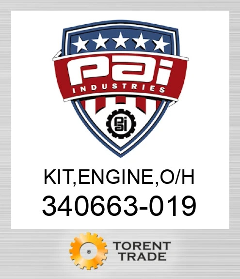 340663-019 Комплект, двигун , капітальний ремонт PAI INDUSTRIES