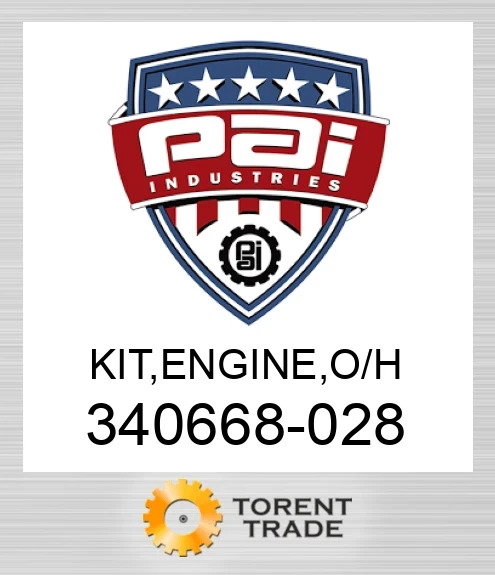 340668-028 Комплект, двигун , капітальний ремонт PAI INDUSTRIES
