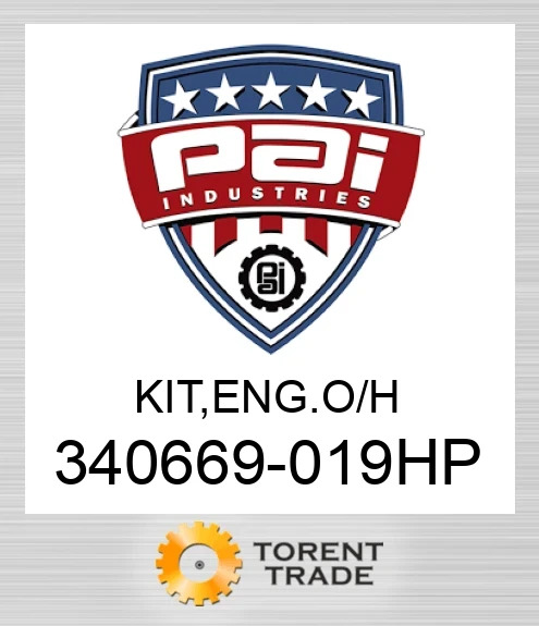 340669-019HP Комплект, двигун капітальний ремонт PAI INDUSTRIES