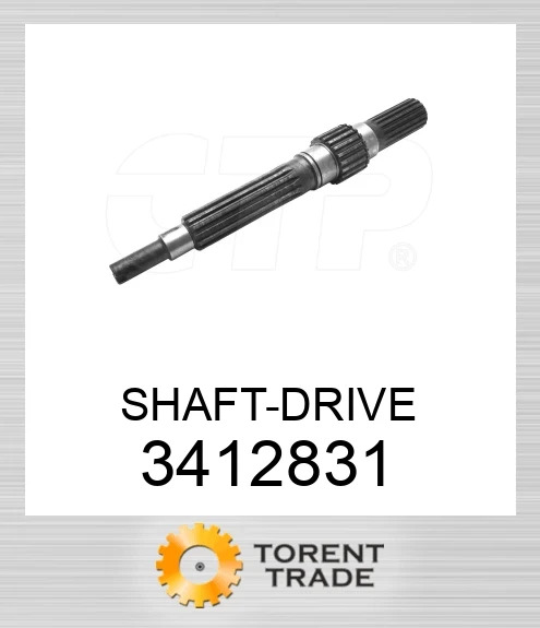 3412831 ВАЛ-ПРИВІДНИЙ CATERPILLAR