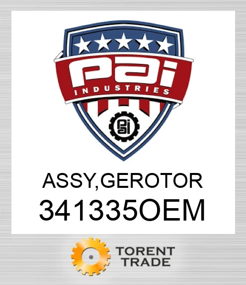 341335OEM Assy, gerotor PAI INDUSTRIES