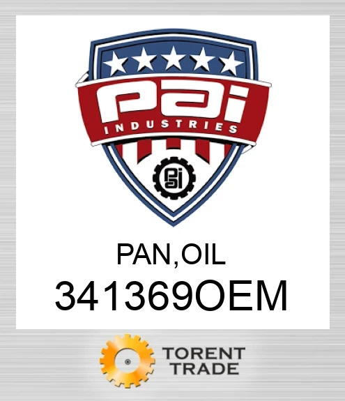 341369OEM Піддон, масло PAI INDUSTRIES