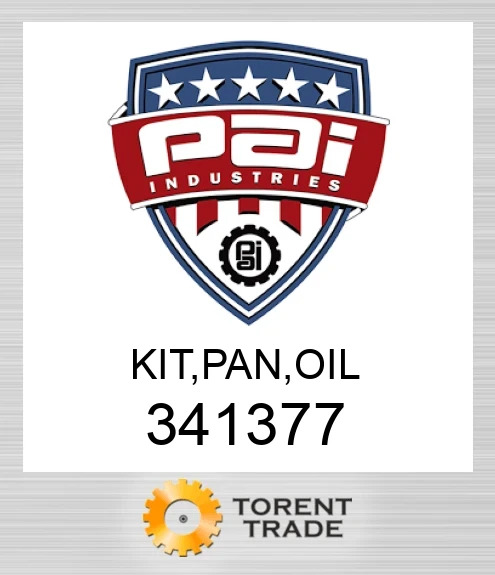 341377 Комплект, піддон, масло PAI INDUSTRIES