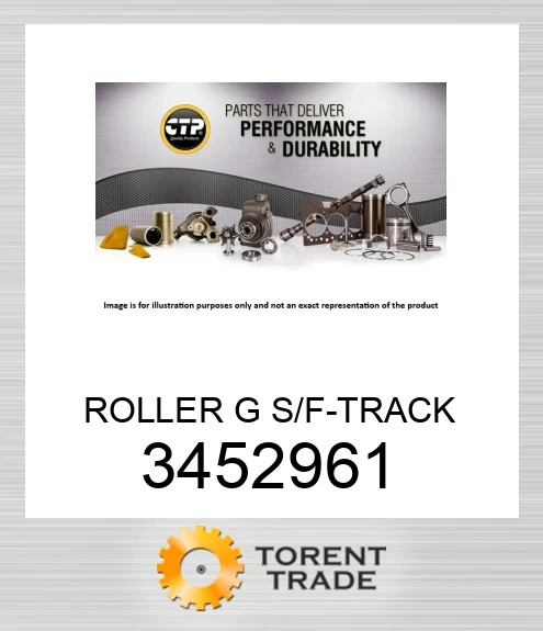 3452961 Група ролика S/F гусениці CATERPILLAR