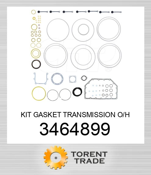 3464899 Набір прокладок трансмісії капітального ремонту CATERPILLAR