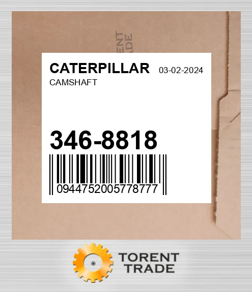 3468818 Розподільний вал CATERPILLAR NEW AFTERMARKET