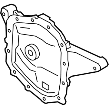 F2TZ-6584-A Кришка корпусу задньої осі