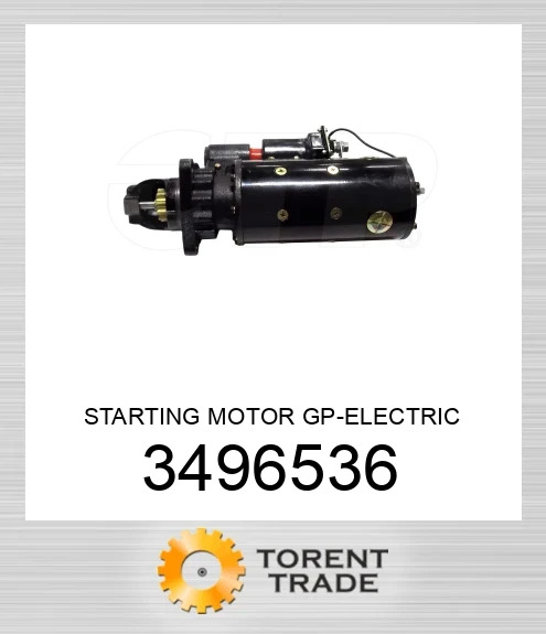 349-6536 Група електричного стартерного двигуна AFTERMARKET