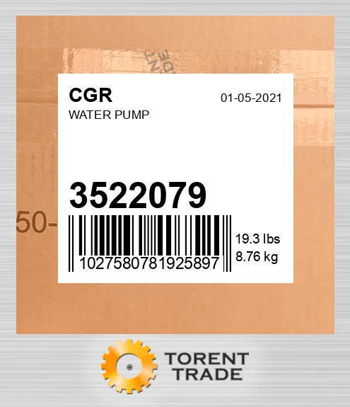3522079 Водяний насос CGR