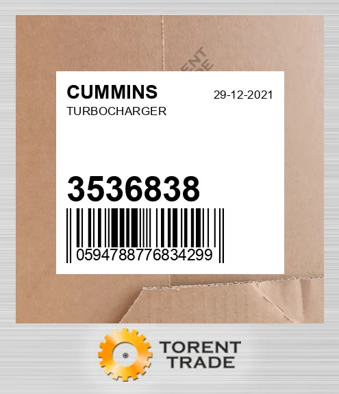 3536838 Турбонагнітач CUMMINS NEW AFTERMARKET