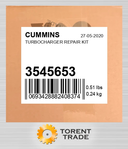 3545653 Турбонагнітач REPAIR комплект CUMMINS NEW AFTERMARKET