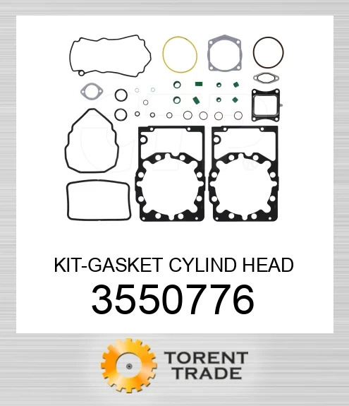 355-0776 Комплект прокладок головки циліндрів BLUMAQ