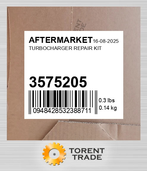 357-5205 Турбонагнітач REPAIR комплект AFTERMARKET NEW AFTERMARKET
