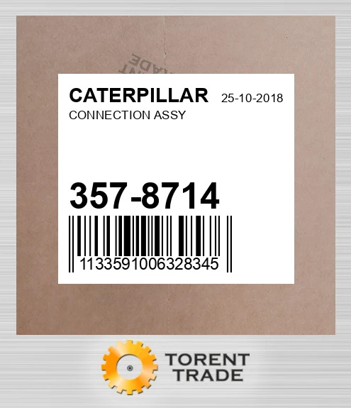 3578714 CONNETION у зборі CATERPILLAR NEW AFTERMARKET