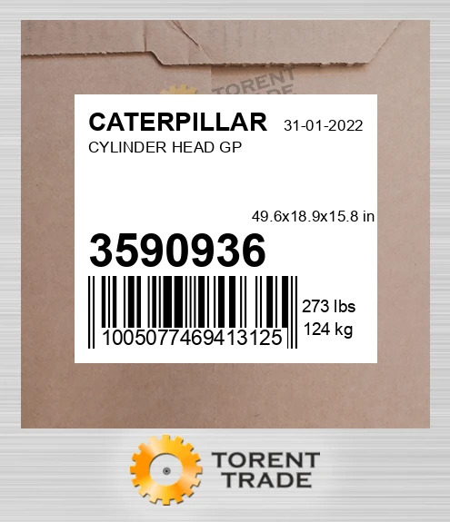 3590936 Група головки циліндра CATERPILLAR