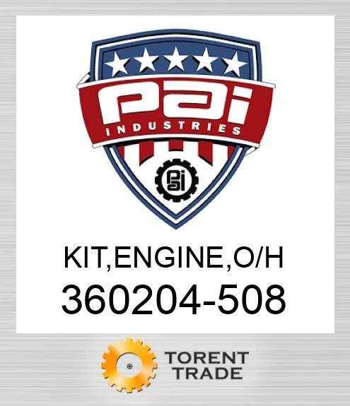 360204-508 Комплект, двигун , капітальний ремонт PAI INDUSTRIES