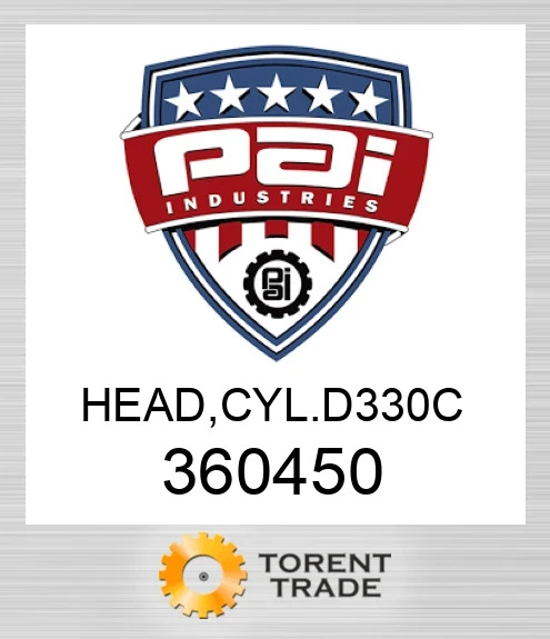 360450 Головка, cyld 330 c PAI INDUSTRIES