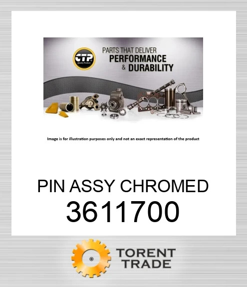 361-1700 ШТИФТ У ЗБОРІ ХРОМОВАНИЙ BLUMAQ