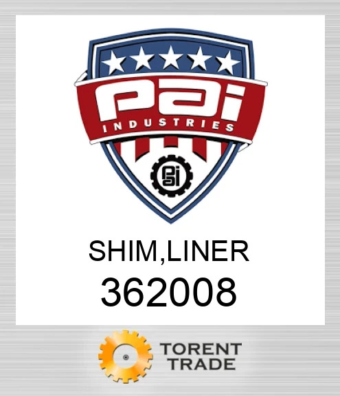 362008 Shim, Гільза PAI INDUSTRIES