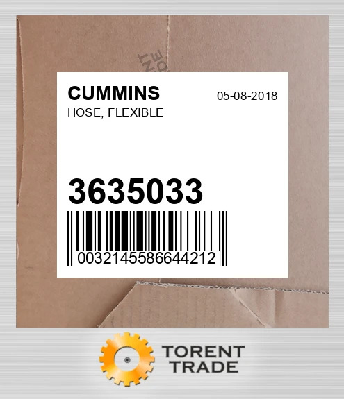 3635033 Гнучкий шланг CUMMINS NEW AFTERMARKET