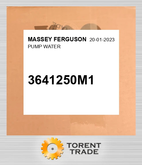 3641250M1 Насос, WATER MASSEY FERGUSON NEW AFTERMARKET