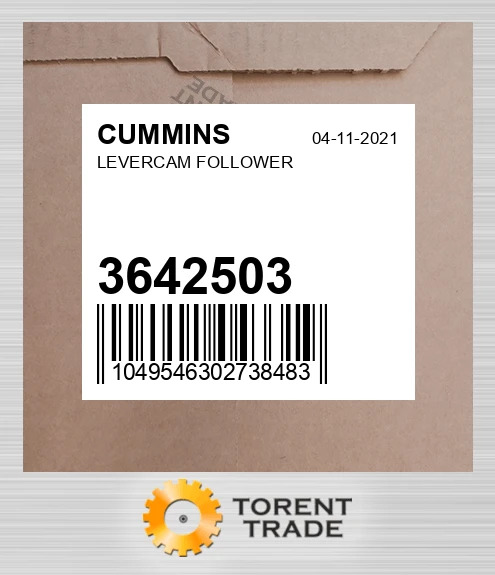 3642503 Ричаг, штовхач розподільного валу CUMMINS NEW AFTERMARKET