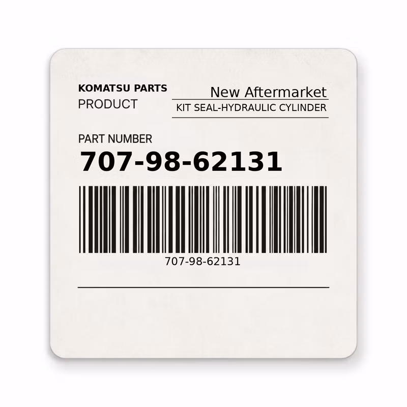 707-98-62131 KIT SEAL-HYDRAULIC CYLINDER fits Komatsu (New Aftermarket)