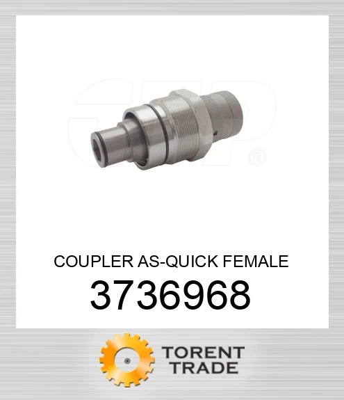 3736968 З'єднувач у складі швидкий жіночий CATERPILLAR