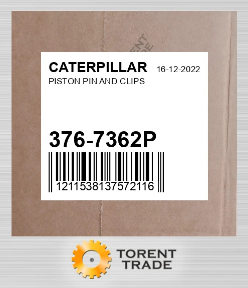 376-7362P Поршень, Палець AND Кліпси CATERPILLAR NEW AFTERMARKET