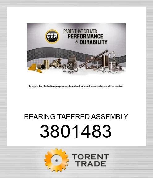 380-1483 ПІДШИПНИК КОНІЧНИЙ У ЗБОРІ BLUMAQ