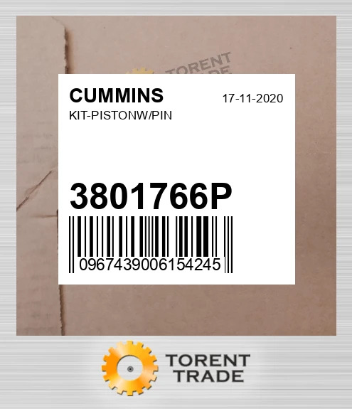 3801766P комплект-Поршень,W/Палець CUMMINS NEW AFTERMARKET