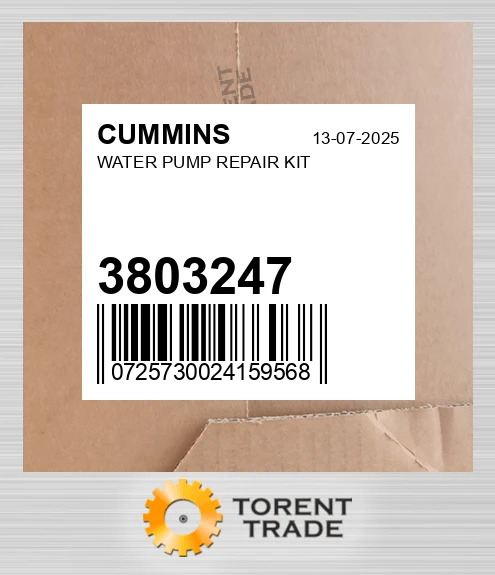 3803247 Водяний насос REPAIR комплект CUMMINS NEW AFTERMARKET