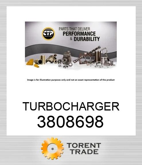 3808698 Турбокомпресор CATERPILLAR