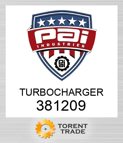 381209 Турбонагнітач PAI INDUSTRIES