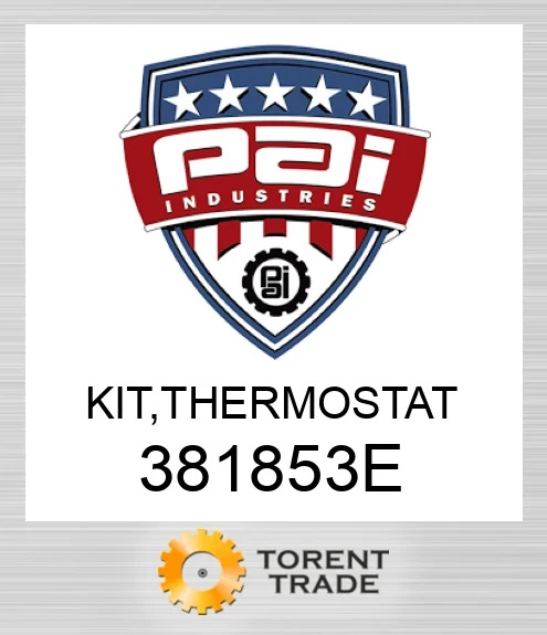 381853E Комплект, thermostat PAI INDUSTRIES