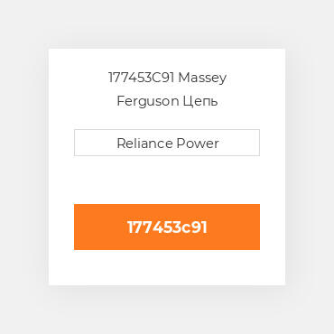 177453C91 Massey Ferguson Цепь элеватора