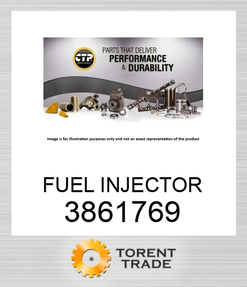 3861769 Паливний інжектор CATERPILLAR