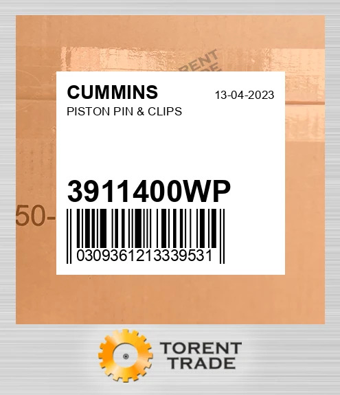 3911400WP Поршень, палець і кліпси CUMMINS NEW AFTERMARKET