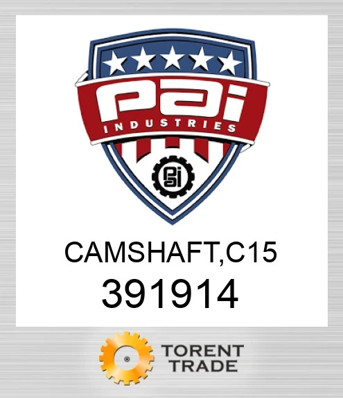 391914 Розподільнийвал, c 15 PAI INDUSTRIES