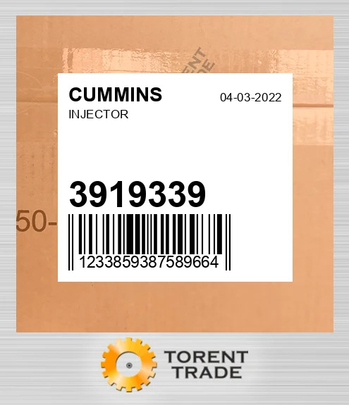 3919339 Форсунка CUMMINS NEW AFTERMARKET