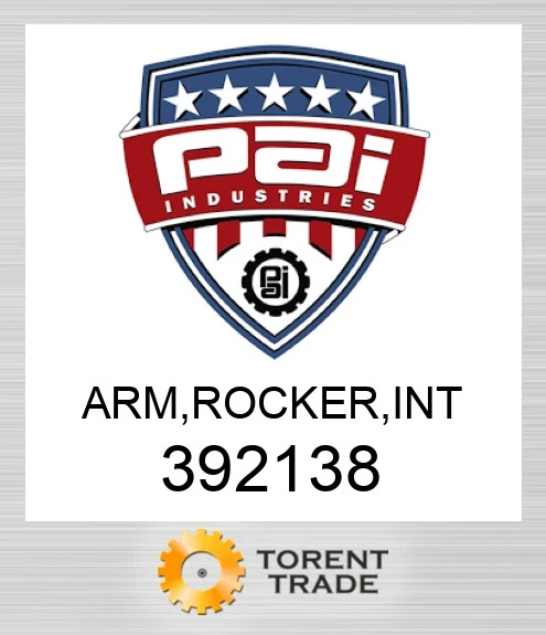 392138 Arm, rocker, int PAI INDUSTRIES